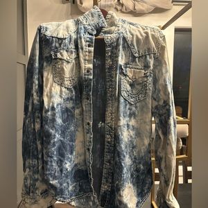 True religion button down